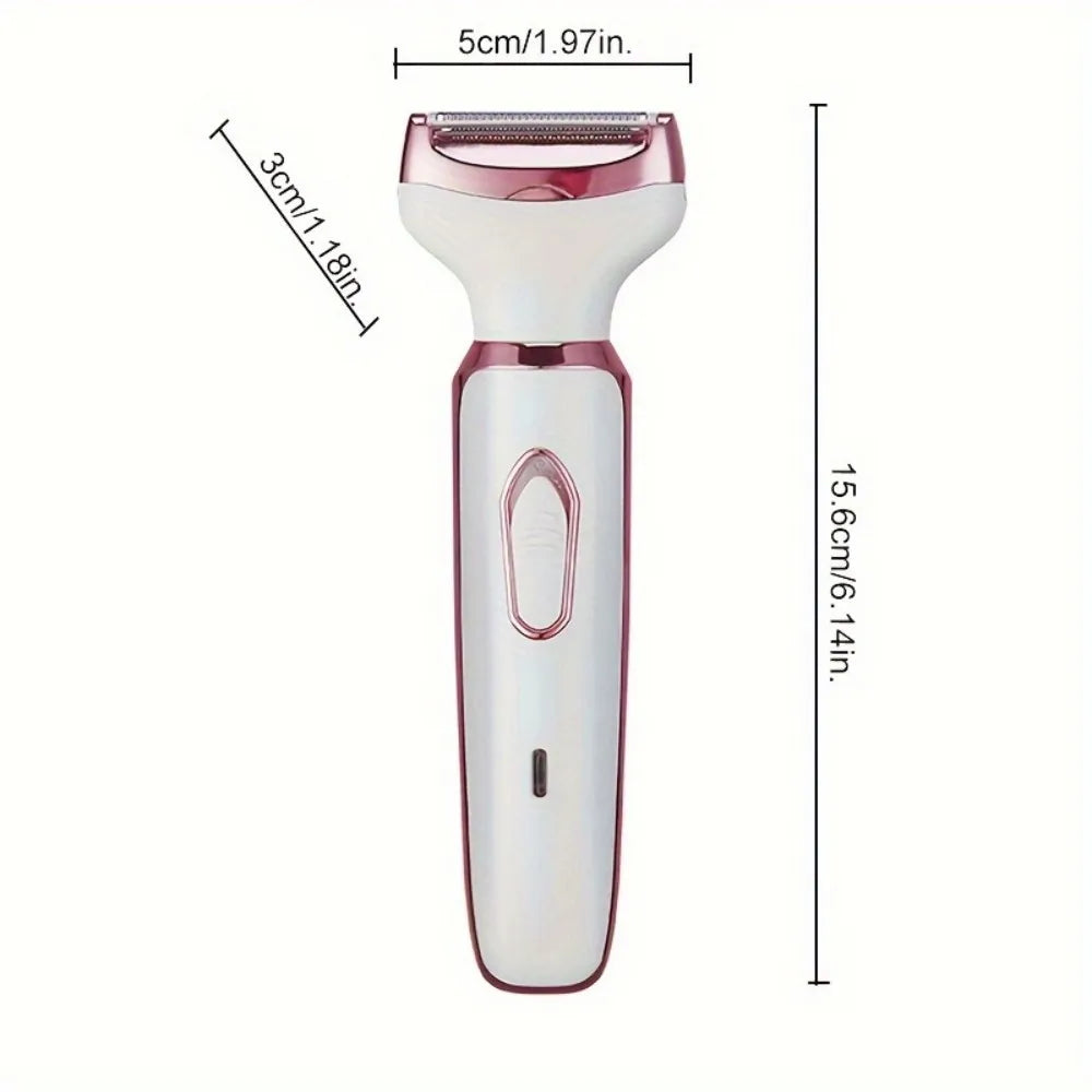 4-in-1 body and facial hair trimmer