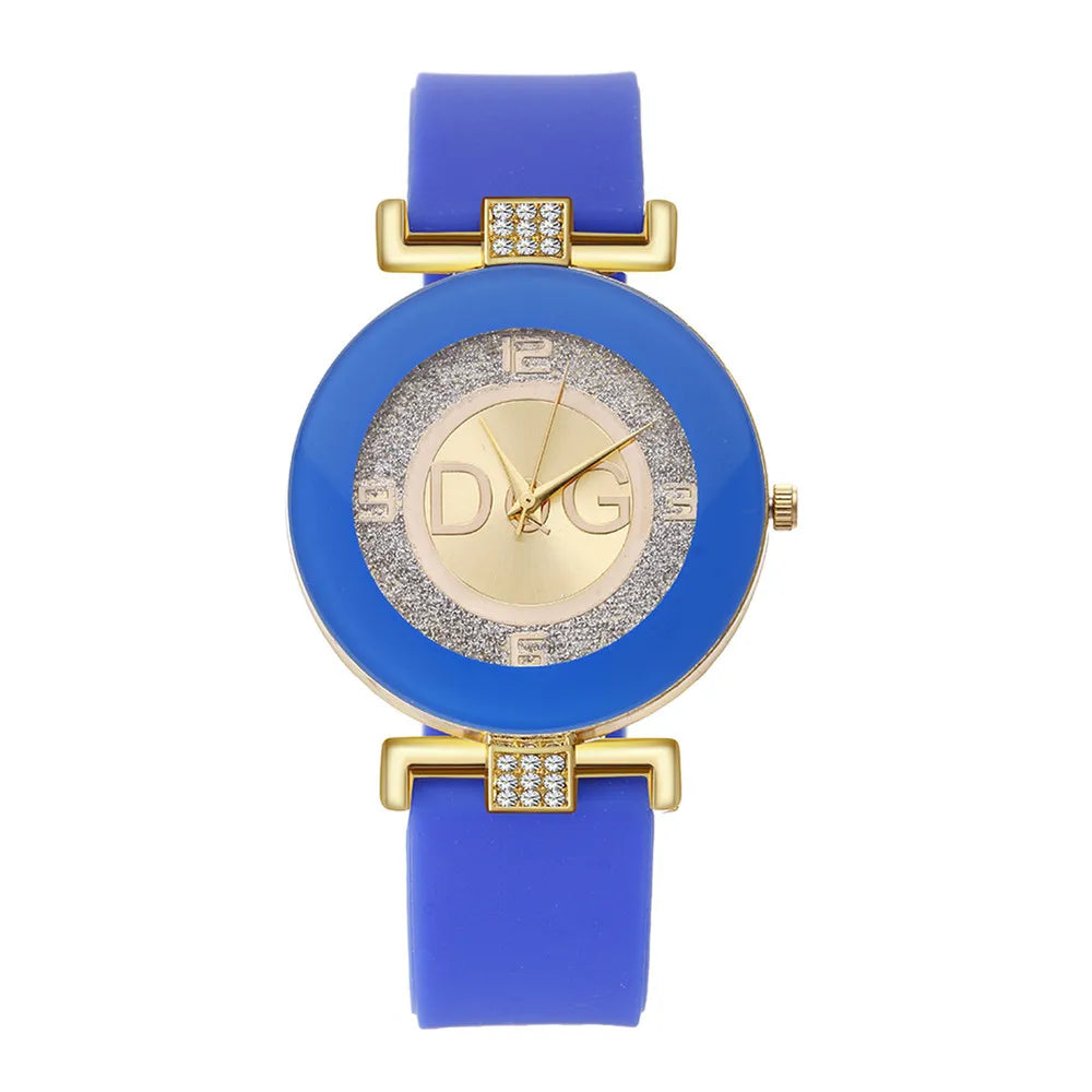 Minimalist Women's Watch with Silicone Strap