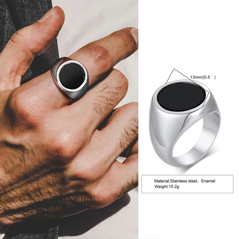 Punk Vintage Ethnic Rings for Men