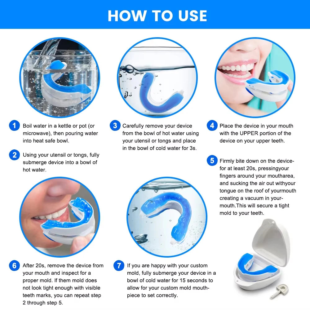 Anti-snoring mouthpiece