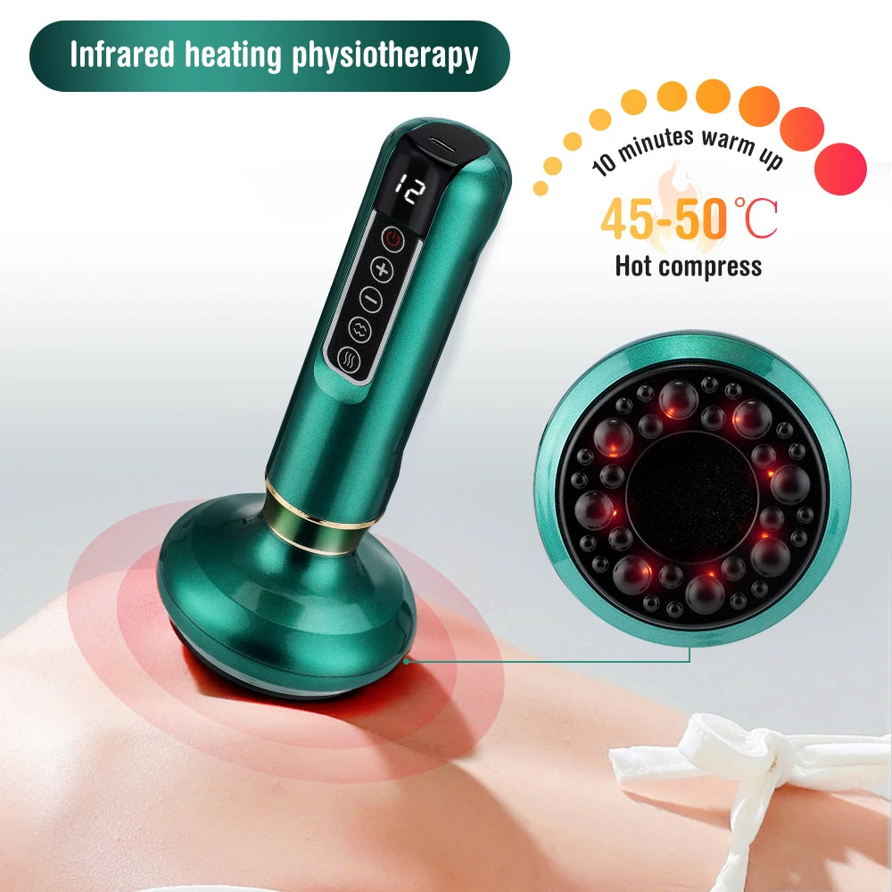 Electric GuaSha Anti-Cellulite Vacuum Cupping Massager