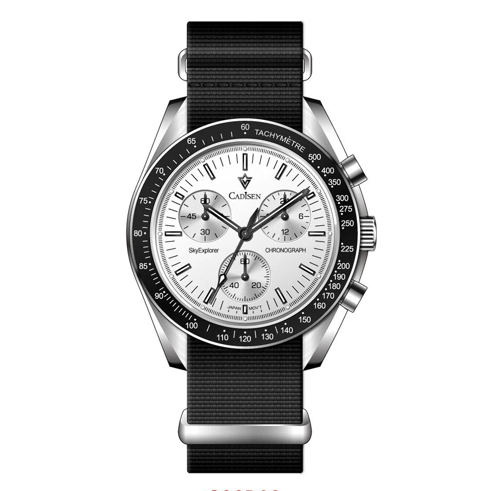 CADISEN  Men's Watches Chronograph Automatic