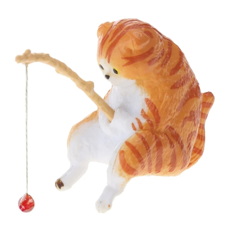 Cartoon fishing ornaments for landscaping