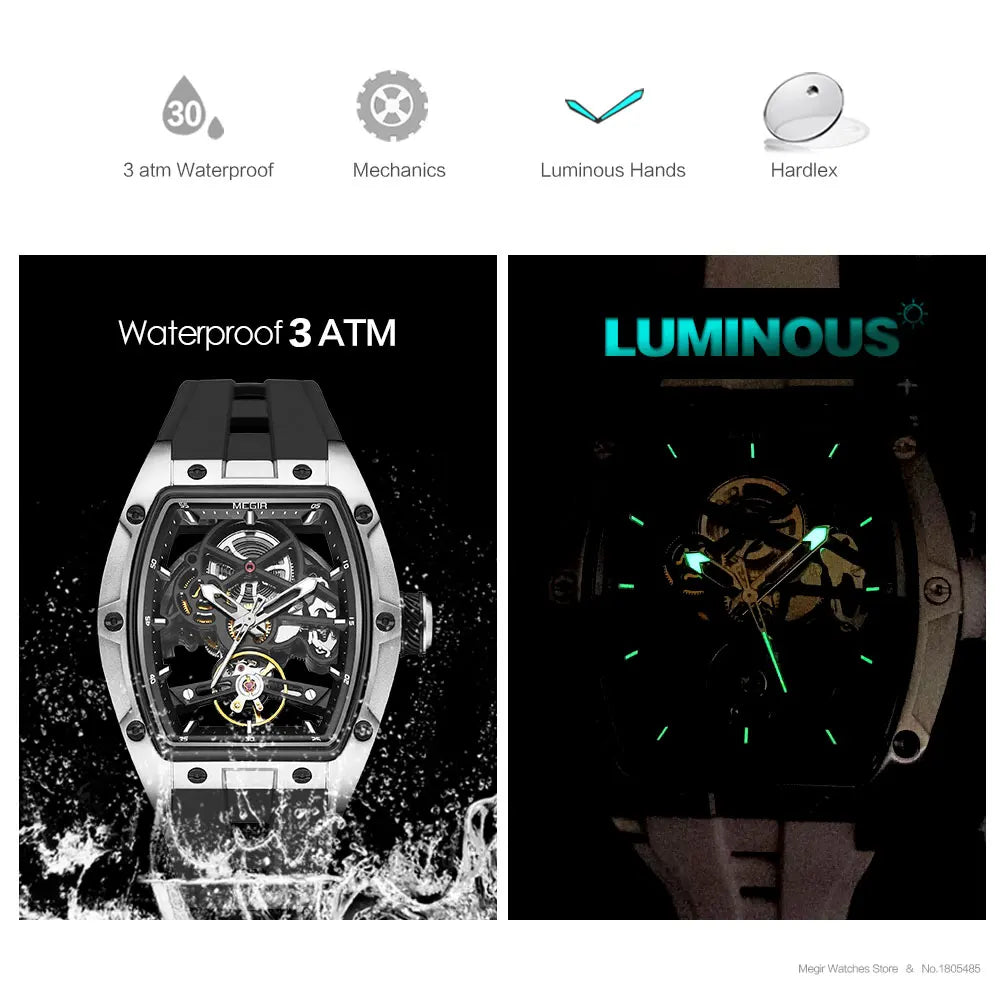 MEGIR Men Wristwatch Fashion