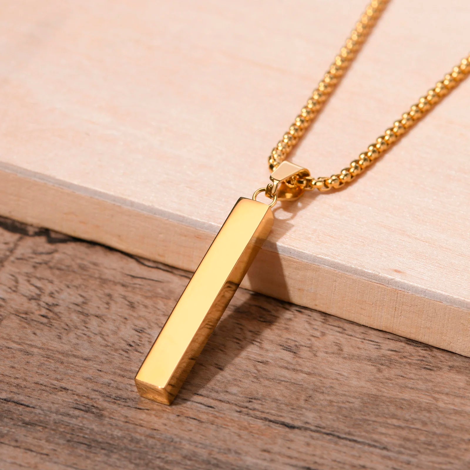 Vertical Bar Necklaces for Men