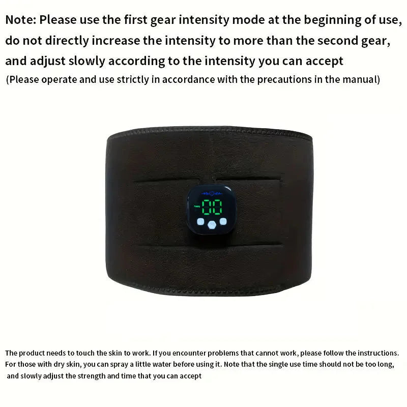AbShaper EMS Belt - Portable waist massager