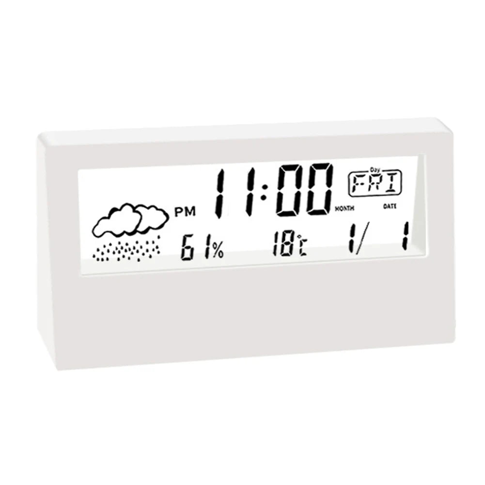 Creative weather display clock