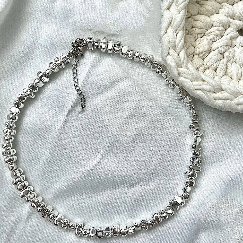 Elegant irregular heart pendant necklace