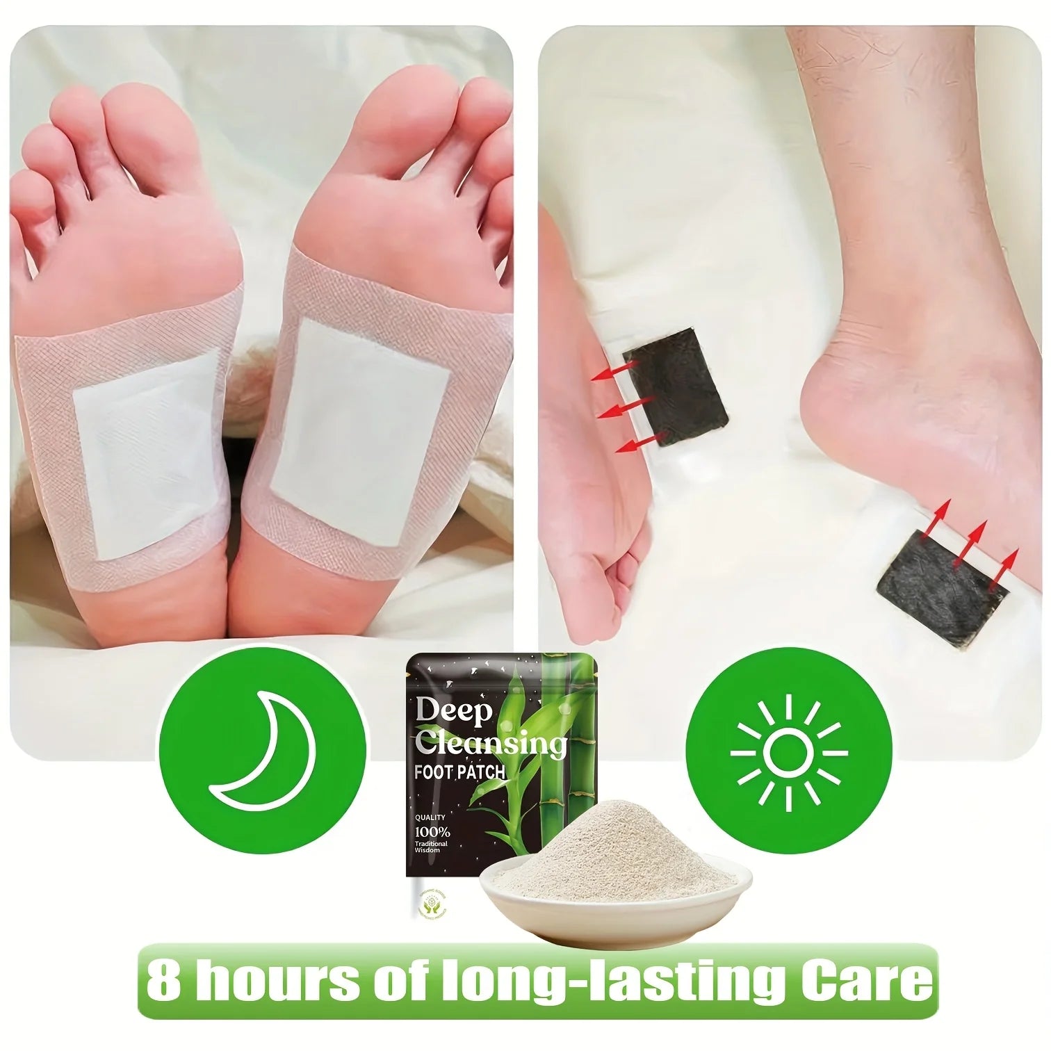Deep Cleaning Care Foot Pads