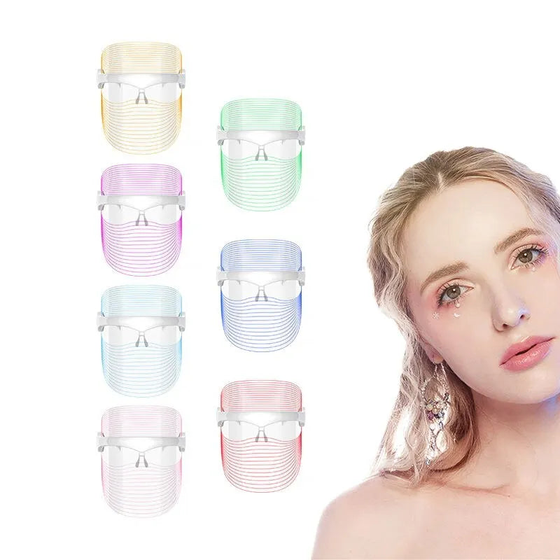 7-color LED mask for skin care