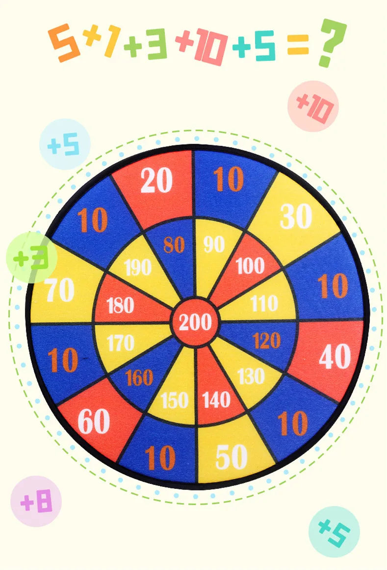 Montessori dartboard