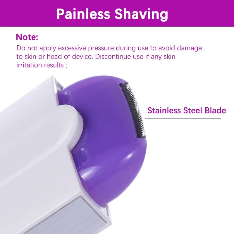 Touch Sensing Epílator Shaver