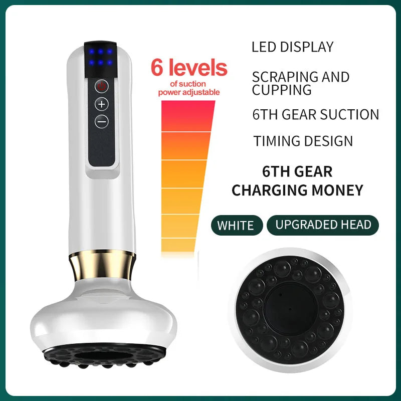 Electric GuaSha Anti-Cellulite Vacuum Cupping Massager