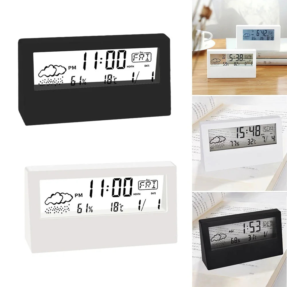 Creative weather display clock