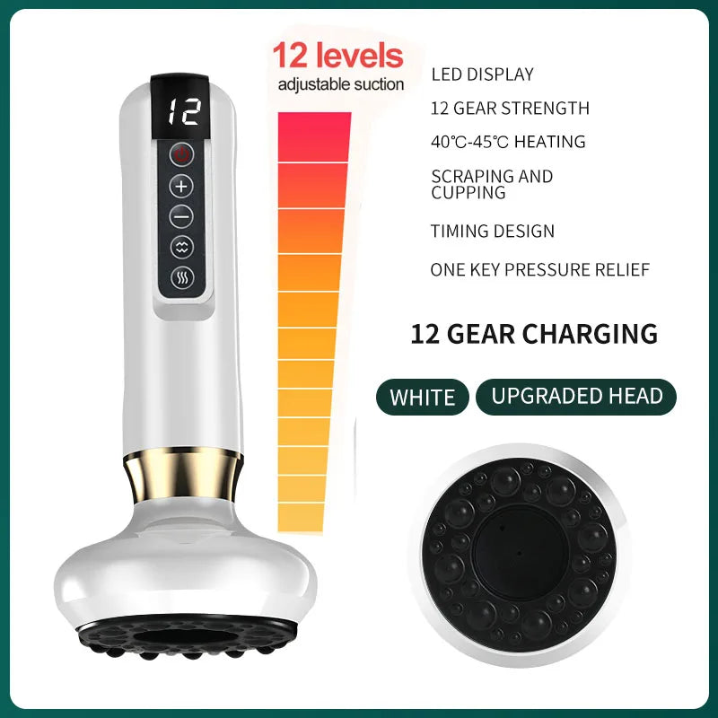 Electric GuaSha Anti-Cellulite Vacuum Cupping Massager