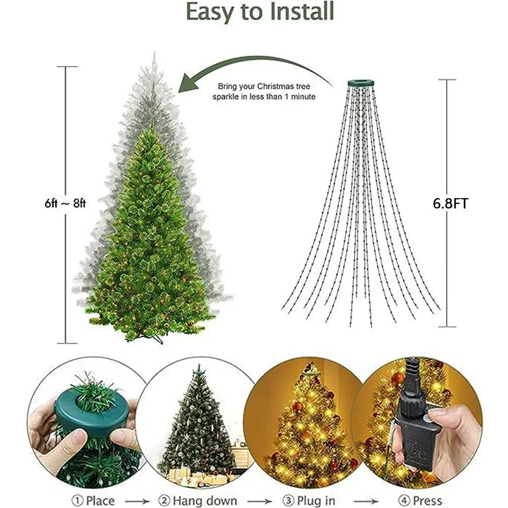 LEDs Smart Christmas Tree Lights
