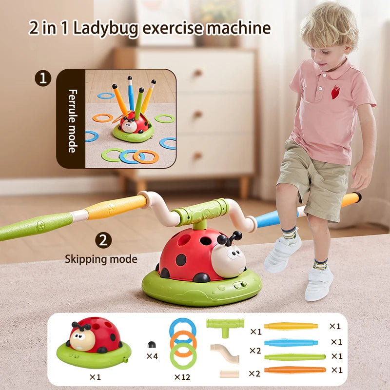 Multifunctional skipping rope machine
