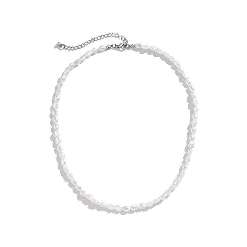 Pearl choker necklace