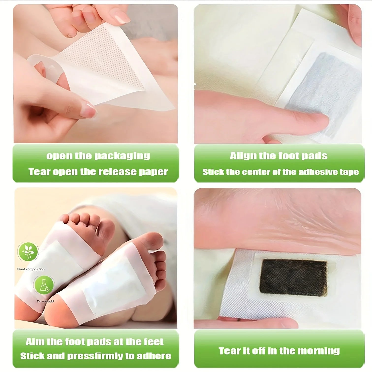 Deep Cleaning Care Foot Pads