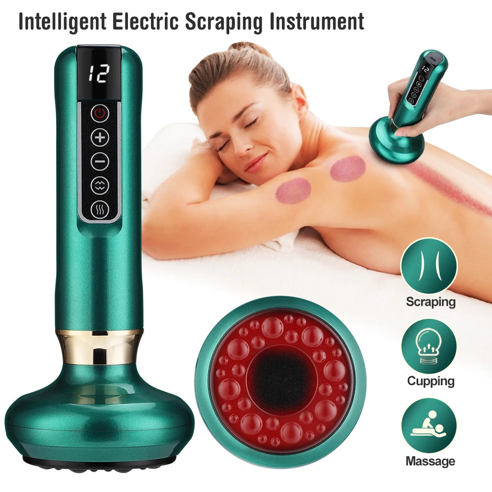 Electric GuaSha Anti-Cellulite Vacuum Cupping Massager