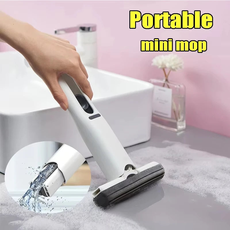 Mini Foldable Powerful Squeeze Mop