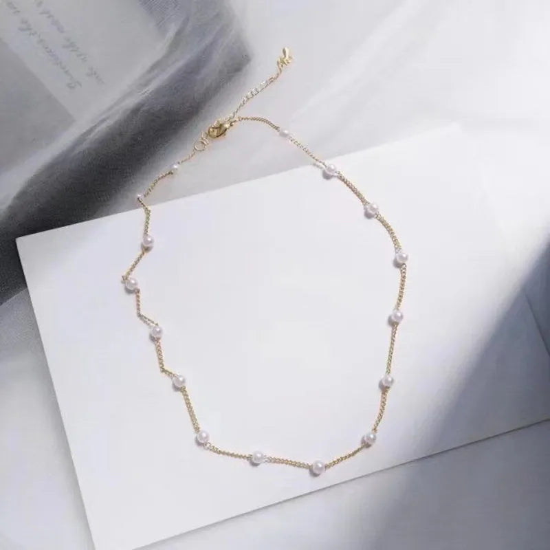 Pearl choker