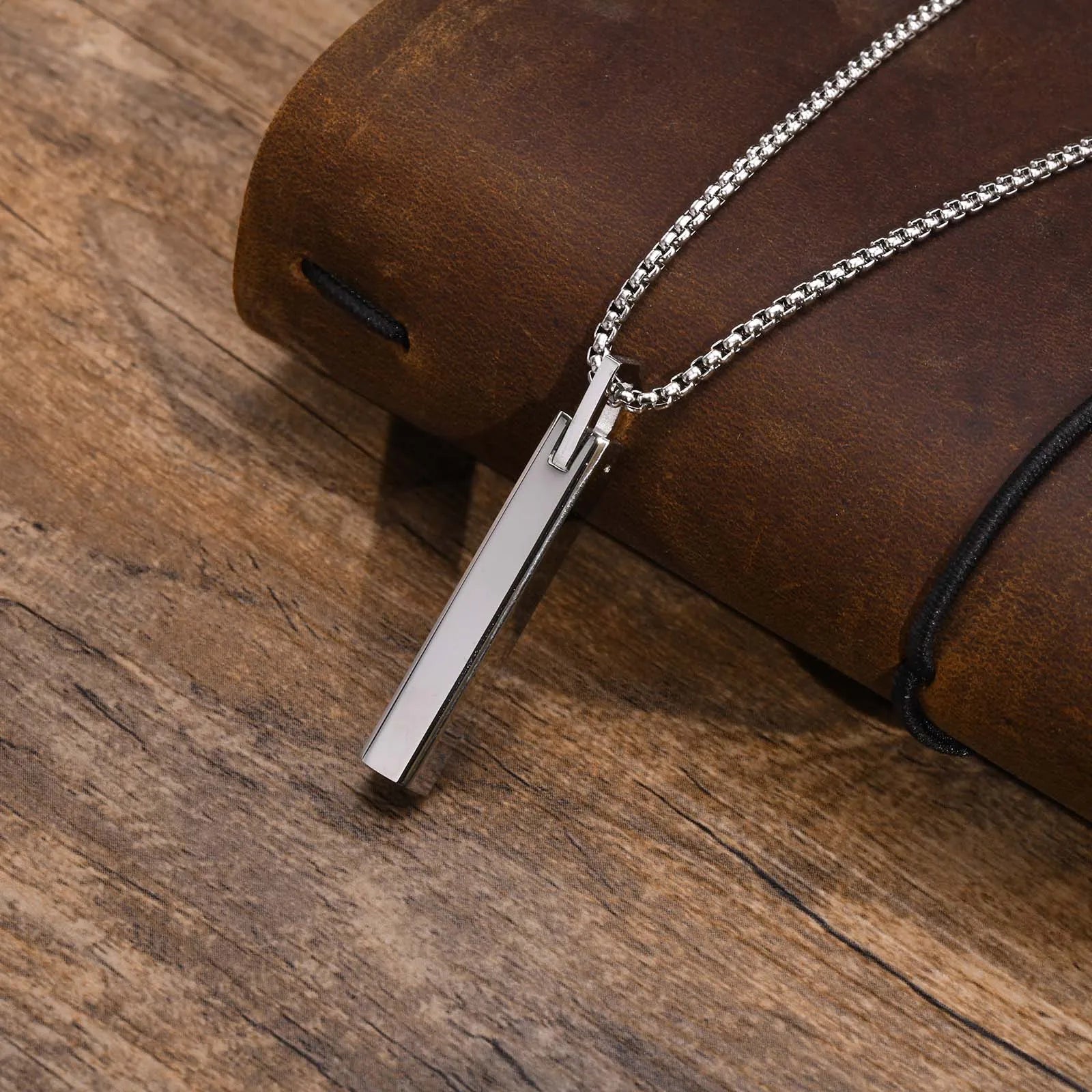Vertical Bar Necklaces for Men
