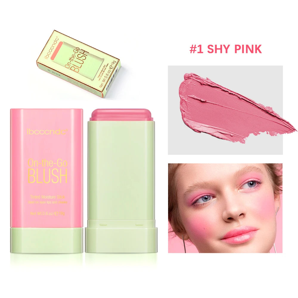 Pink Blush Stick Long-Lasting Korean Palette