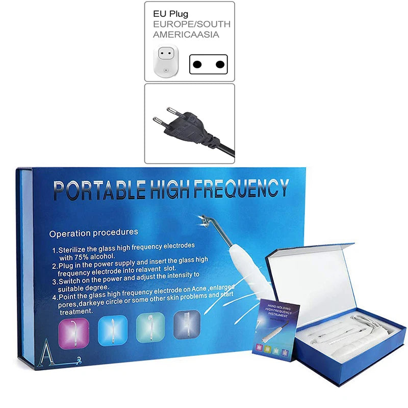 high frequency for skin and hair therapy