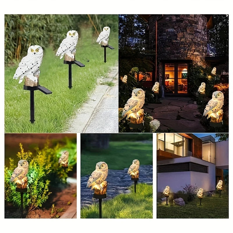 Resin animal LED solar light