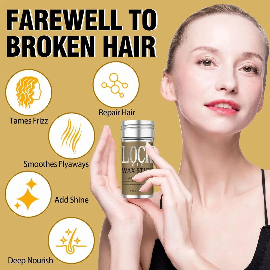 Hair wax stick for women