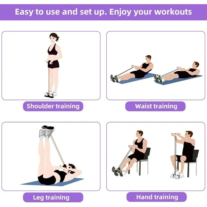 Home gym equipment for abdominal muscle training