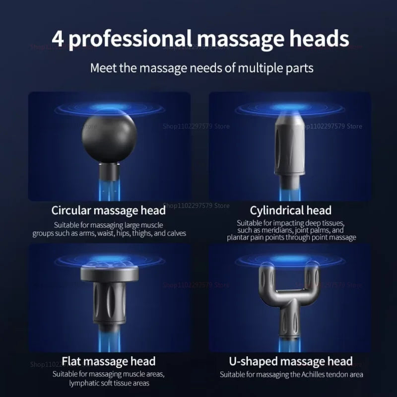 Mini USB massage gun for muscle relaxation