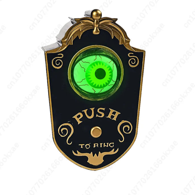 Creepy Eye Doorbell 👁️🔔 - Scary Halloween Doorbell with Eyeball