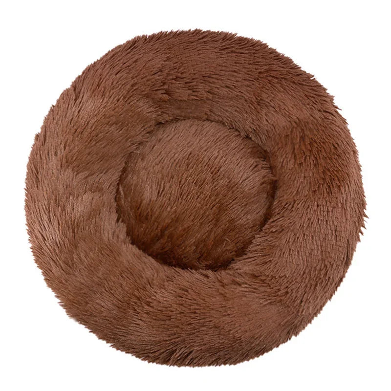 Super soft round pet bed