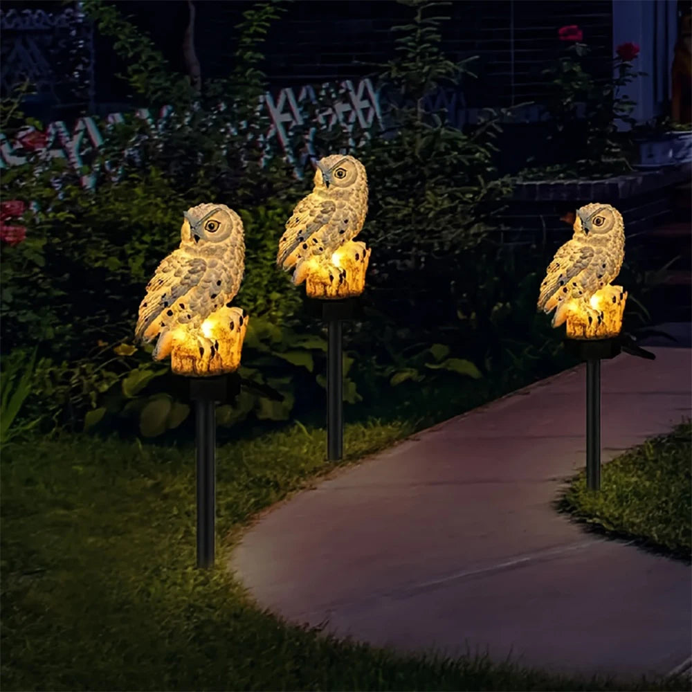 Resin animal LED solar light