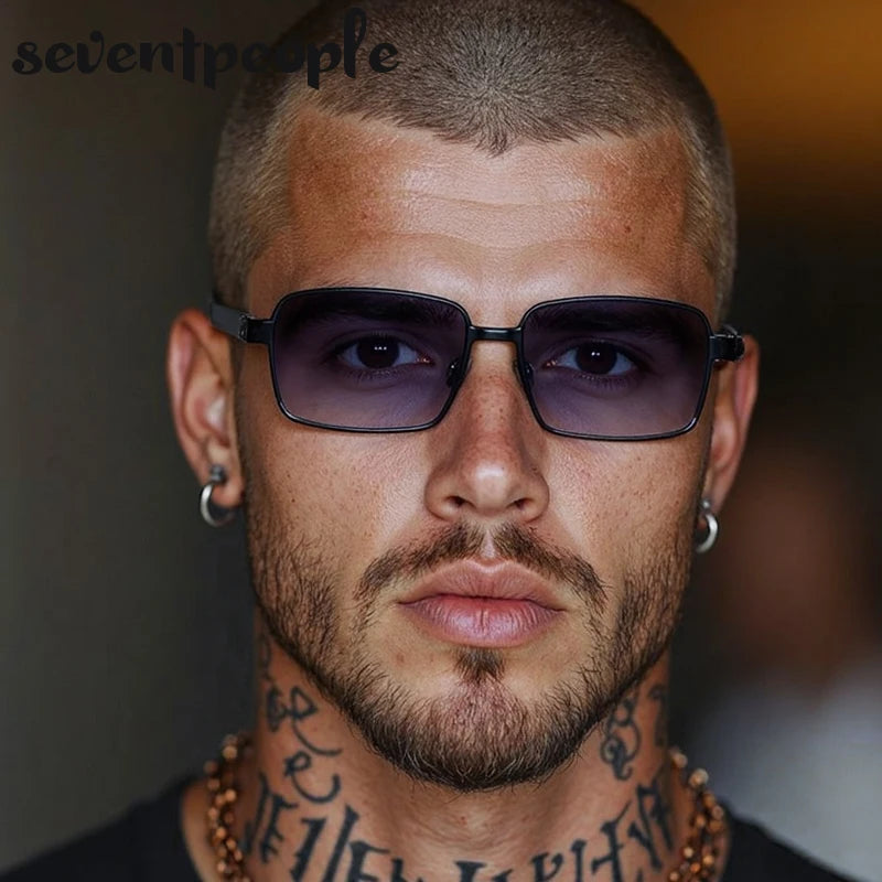 Luxury vintage punk sunglasses