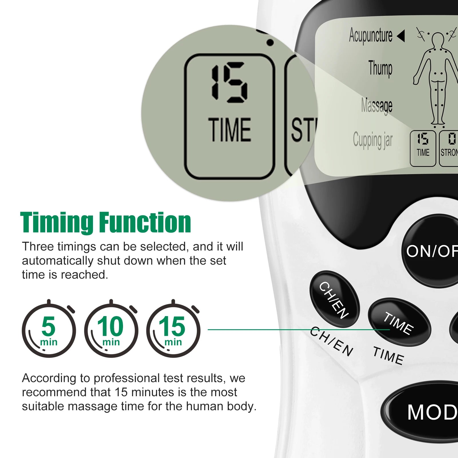 EMS Muscle Therapy Electrical Stimulator