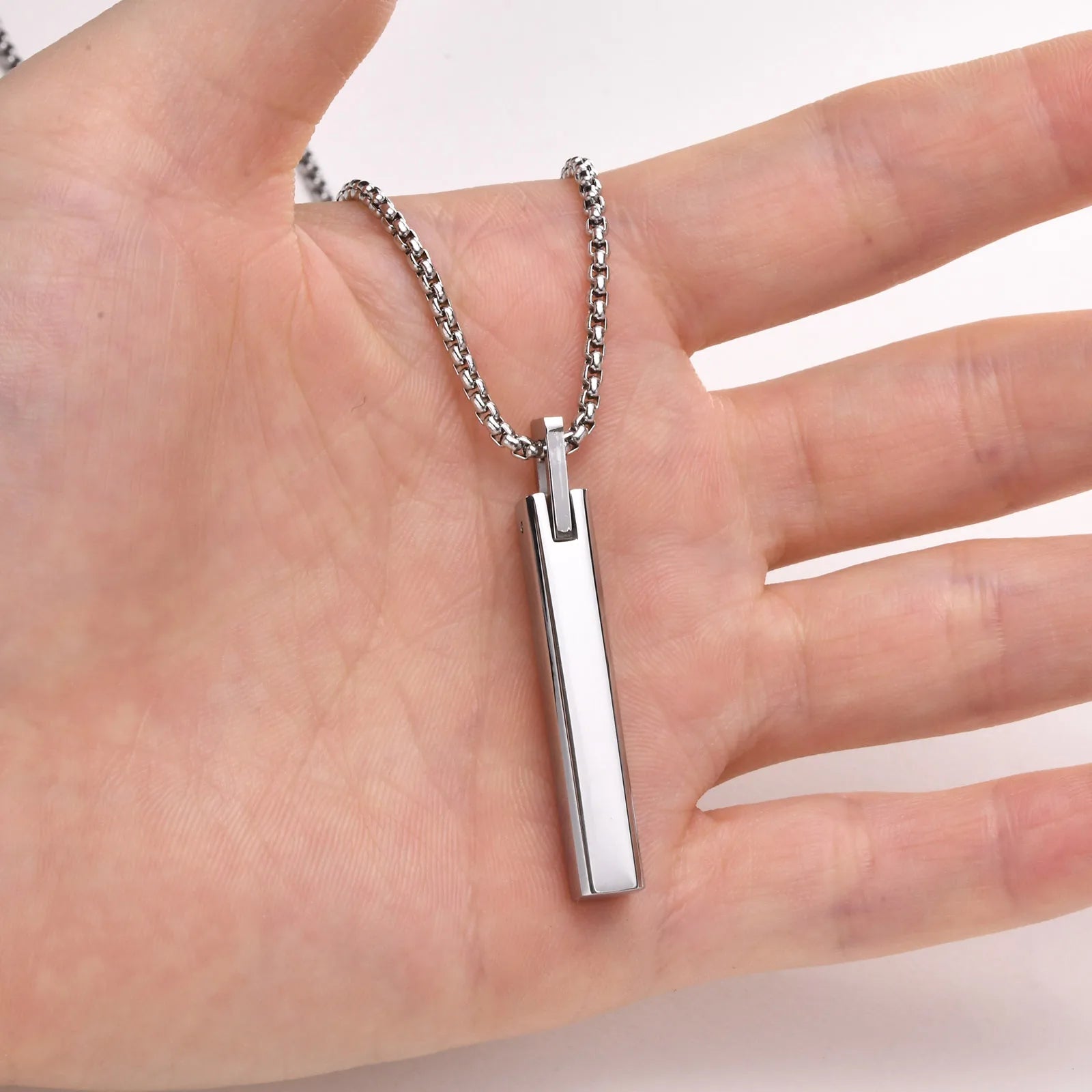 Vertical Bar Necklaces for Men