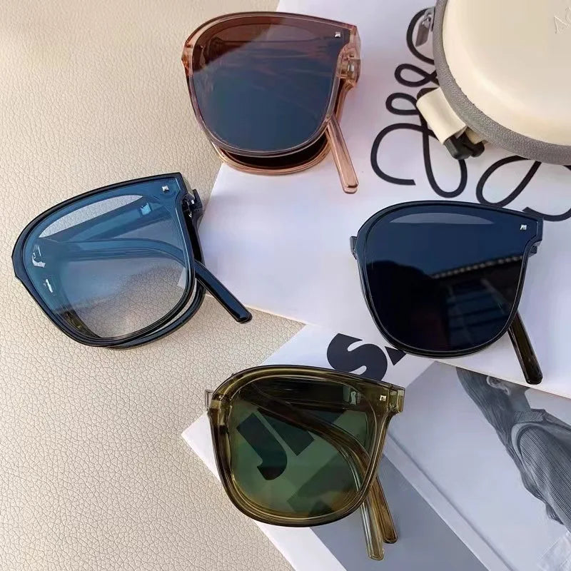 Foldable and portable sunglasses