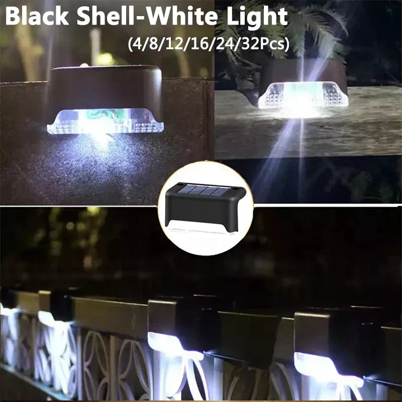 Waterproof solar lights for outdoor areas