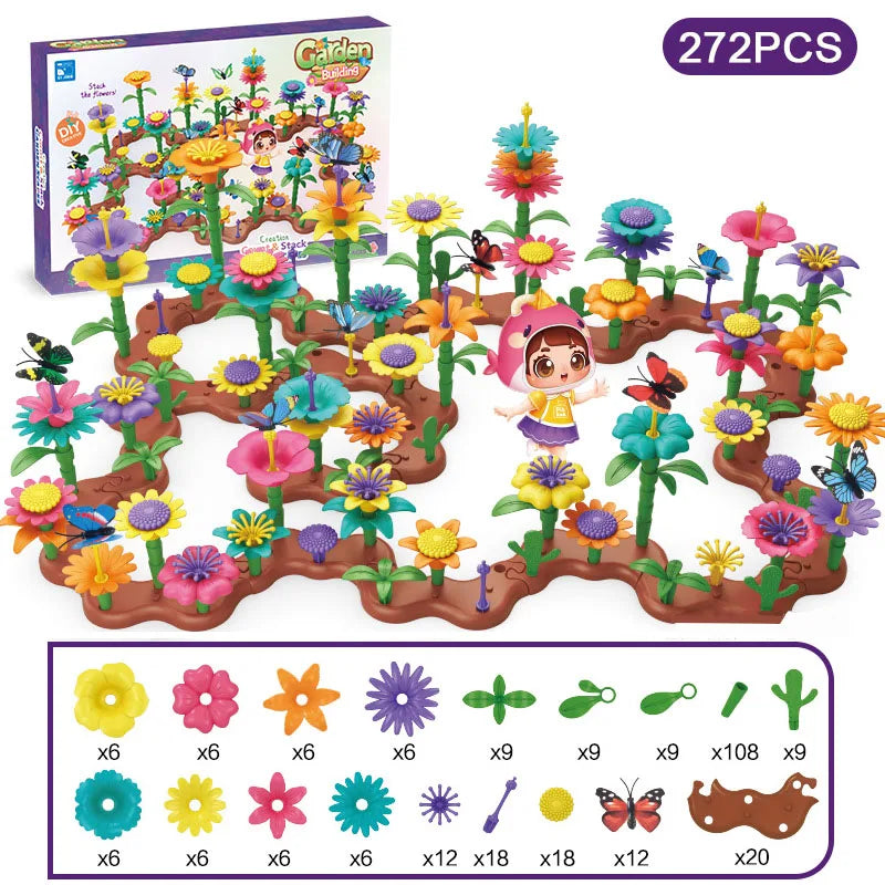 Flower Garden in blocks