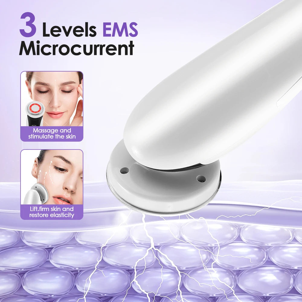 7 in 1 EMS Facial Massager with LED Light