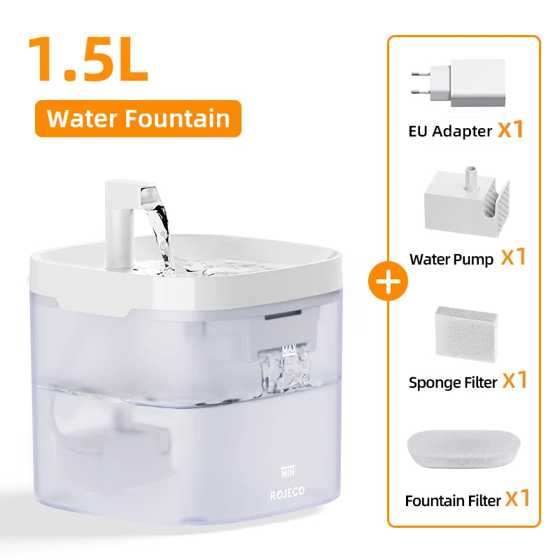 Smart Automatic Cat Water Fountain