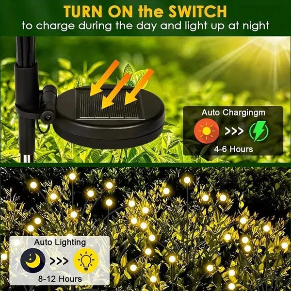 Solar lawn and garden lamp