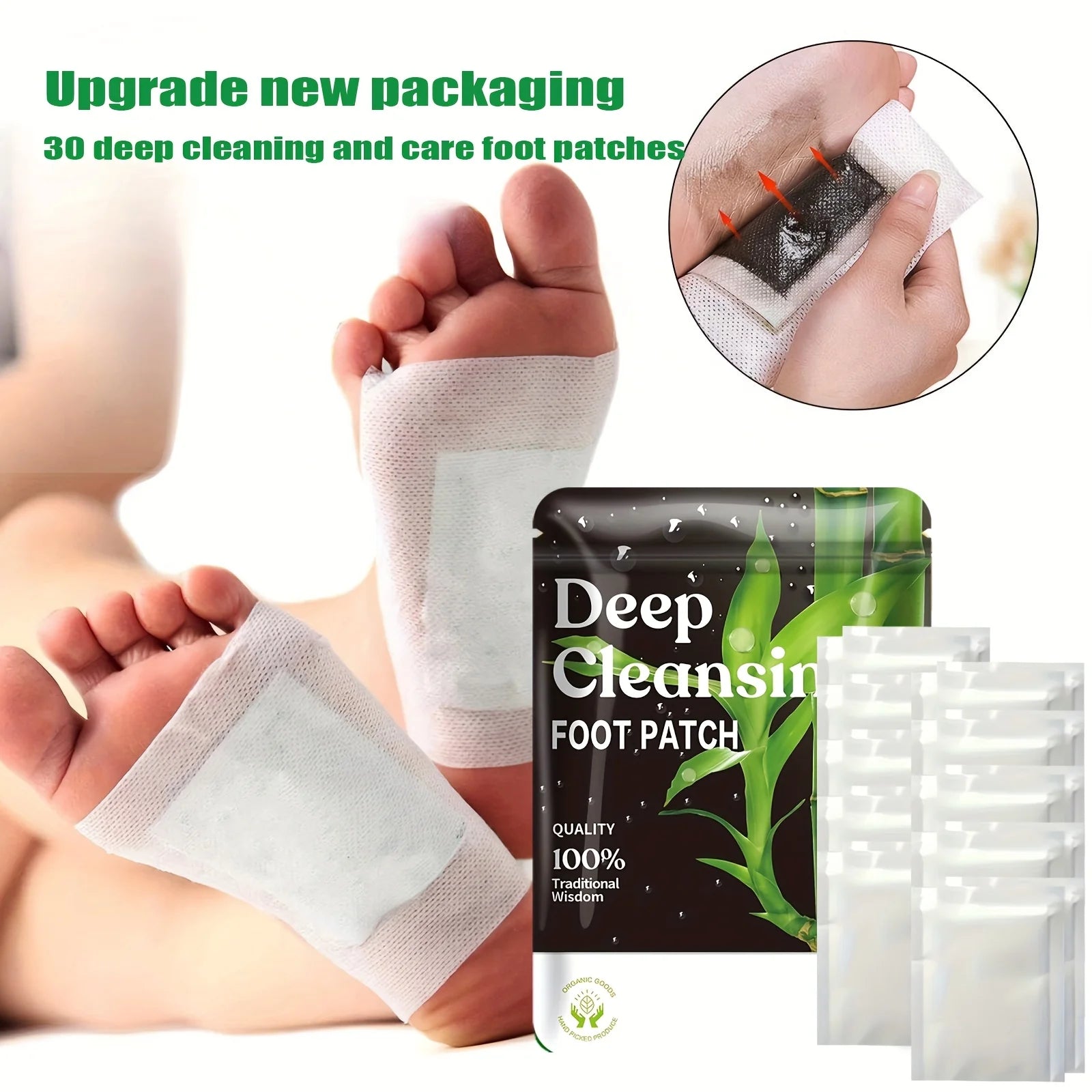 Deep Cleaning Care Foot Pads