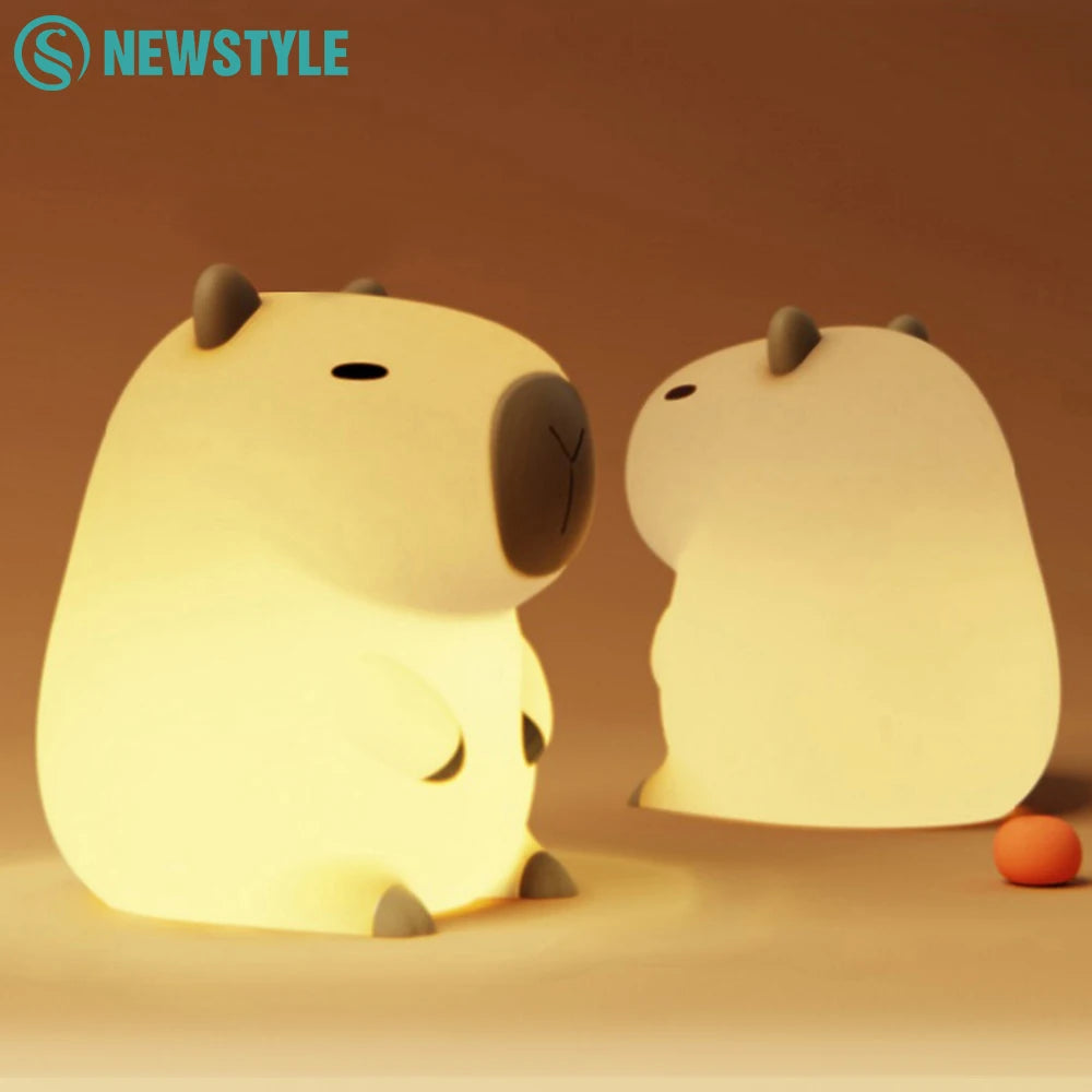 Cute Capybara night light