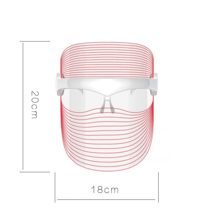 7-color LED mask for skin care
