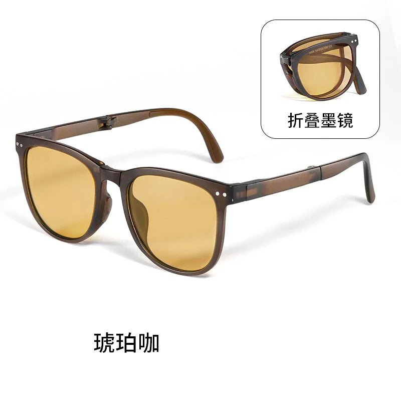 Foldable and portable sunglasses