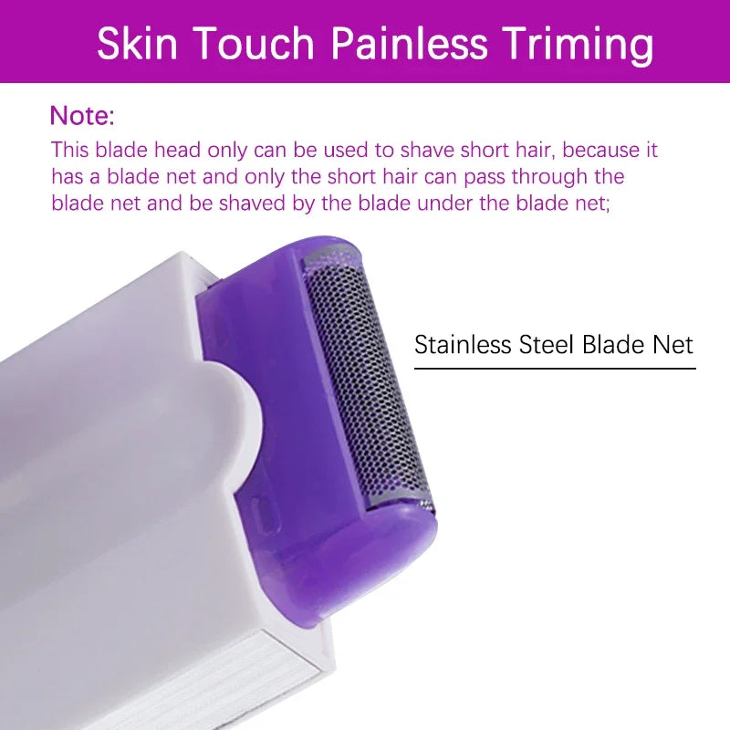 Touch Sensing Epílator Shaver